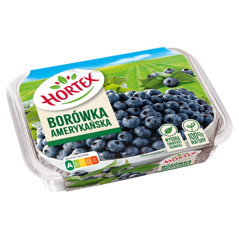 HORTEX Borowka amerykanska mrozona. 51,04 zl/kg