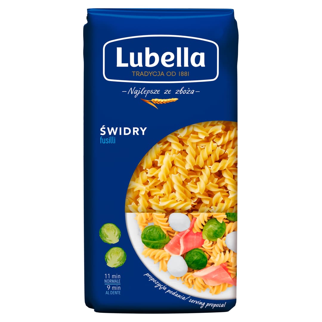 LUBELLA Makaron swidry. 14,98 zl/kg