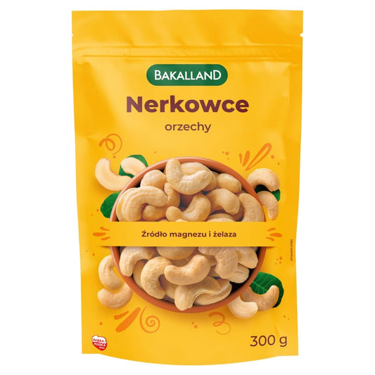 BAKALLAND Orzechy nerkowca. 58,63 zl/kg