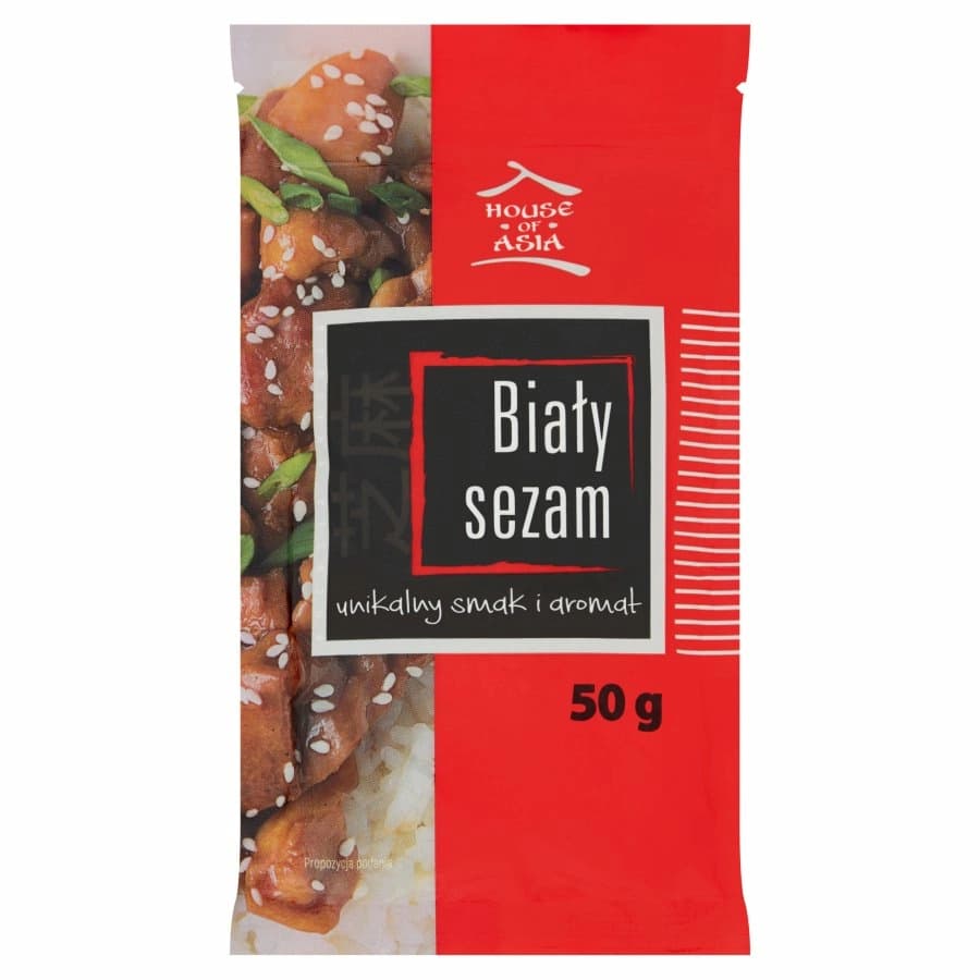 HOUSE OF ASIA Bialy sezam. 133,80 zl/kg