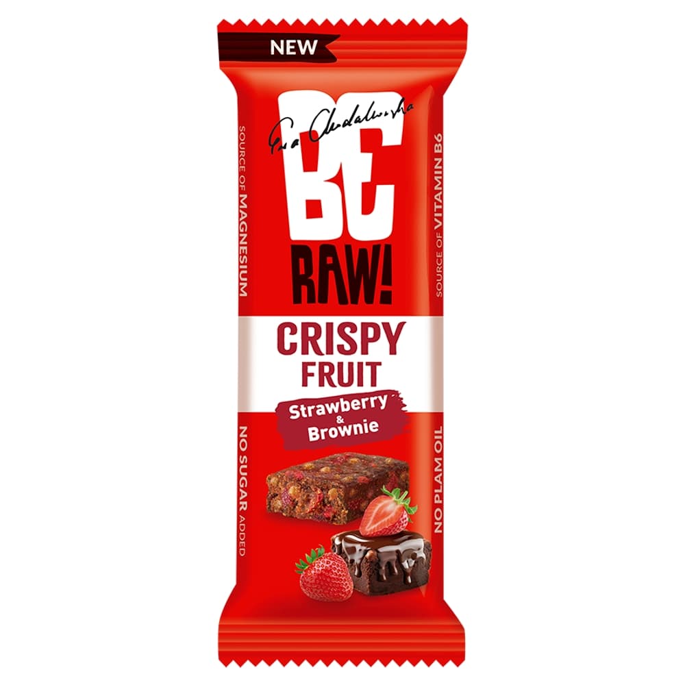 BE RAW! Baton Crispy Fruit Strawberry & Brownie. 74,75 zl/kg