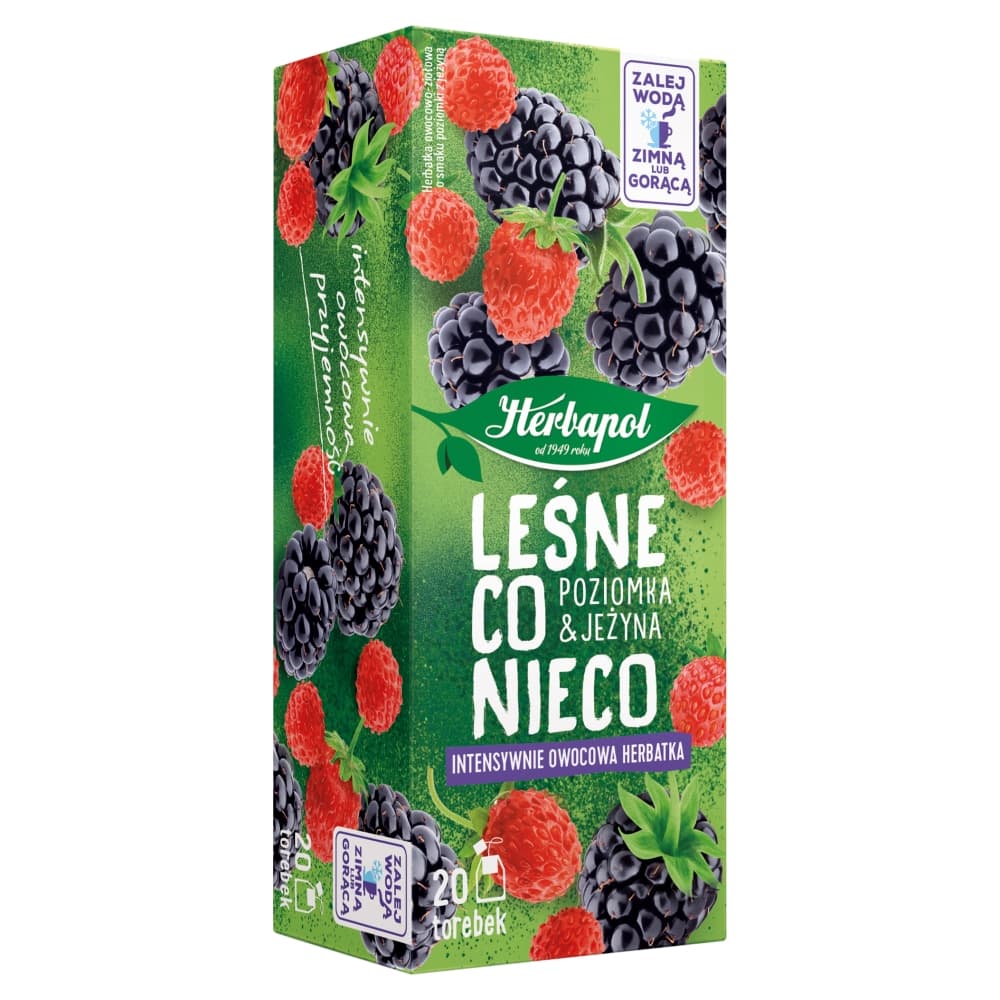 HERBAPOL Intensywnie owocowa herbatka lesne co nieco 20 szt.. 132,25 zl/kg