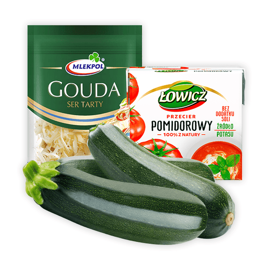 MULTIPAK Zestaw na ekspresowe pizzerinki z cukinii.