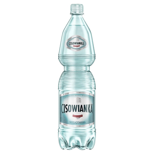 CISOWIANKA Woda mineralna niegazowana. 1,59 zl/l
