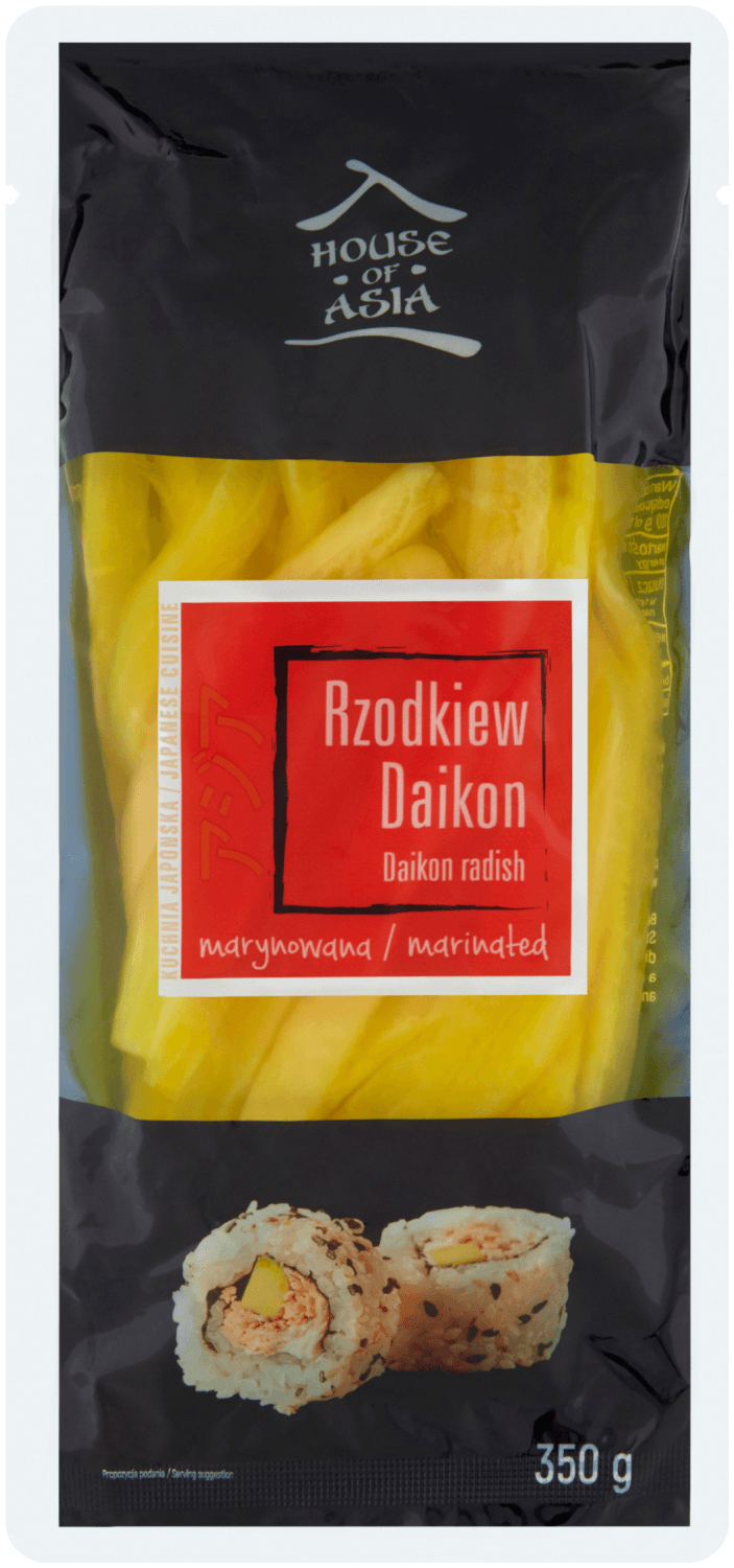 HOUSE OF ASIA Rzodkiew marynowana. 33,69 zl/kg